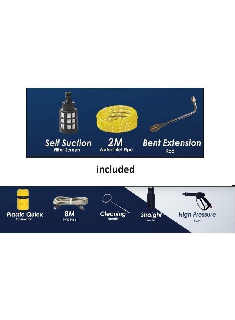 APT Washer Machine Induction Motor 120 Bar 1800W- 480 liter/hour Model APT -APT DW20123 - Image 4